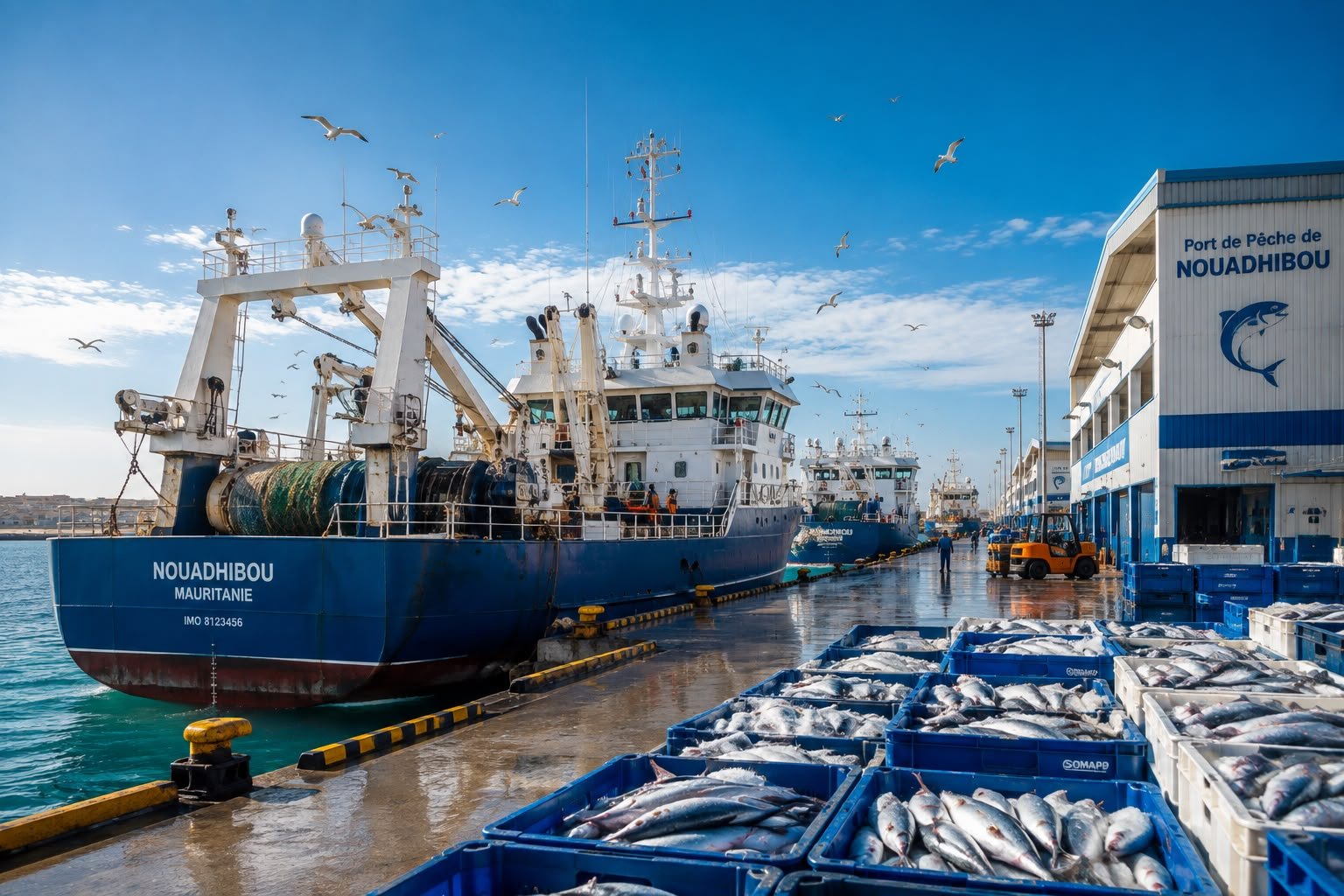 Fishing Vessels operating in Mauritania waters
