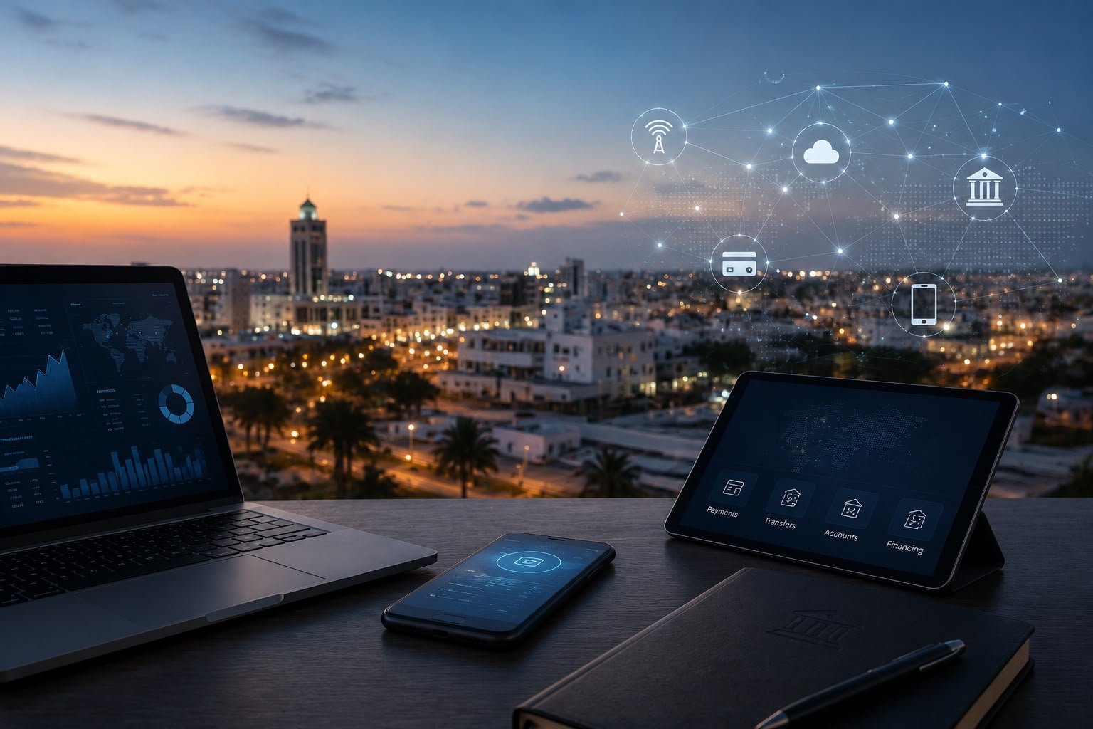 Digital technology and Financial Services in Mauritania